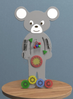 Бизиборд «Серая мышка» - fgospostavki.ru - Апрелевка