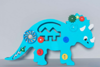 Бизиборд «Динозавр» - fgospostavki.ru - Апрелевка