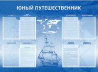 Стенд-уголок "Юный путешественник" - fgospostavki.ru - Апрелевка