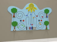 Настенная панель «Счет, фигуры, цвета» - fgospostavki.ru - Апрелевка