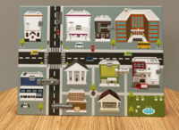 Настенная панель «Городские улицы» - fgospostavki.ru - Апрелевка