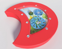 Настенный игровой модуль в виде части гусеницы с весами - fgospostavki.ru - Апрелевка