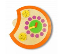 Настенный игровой модуль в виде части гусеницы-времени - fgospostavki.ru - Апрелевка