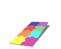 Настенная панель «Разноцветные пазлы» - fgospostavki.ru - Апрелевка