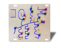 Панель-лабиринт «Петляющие дорожки» - fgospostavki.ru - Апрелевка