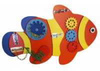 Бизиборд «Оранжевая рыбка» - fgospostavki.ru - Апрелевка