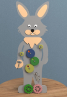 Бизиборд «Пасхальный кролик» - fgospostavki.ru - Апрелевка