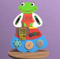 Бизиборд «Лягушка» - fgospostavki.ru - Апрелевка