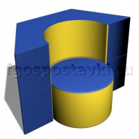 Шестигранное кресло-пуф ВИК - fgospostavki.ru - Апрелевка