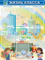 Стенд "Жизнь класса" Вариант 2 - fgospostavki.ru - Апрелевка