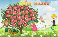 Стенд "Наш класс" Вариант 3 - fgospostavki.ru - Апрелевка