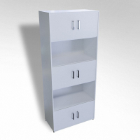 Шкаф широкий полуоткрытый ТР4 ЛДСП  - fgospostavki.ru - Апрелевка