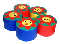 Пуфик "Солнышко" ВИК - fgospostavki.ru - Апрелевка