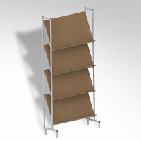 Стеллаж на металлокаркасе демонстрационный - fgospostavki.ru - Апрелевка