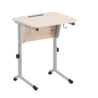 Стол ученический с наклоном столешницы (0-24°) на плоскоовальной трубе - fgospostavki.ru - Апрелевка