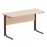 Стол ученический двухместный на круглой трубе - fgospostavki.ru - Апрелевка