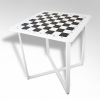 Стол шахматный "Турнир ТР" на металлокаркасе - fgospostavki.ru - Апрелевка