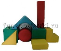 Мягкий модуль-конструктор "Стройка" (8 элементов) - fgospostavki.ru - Апрелевка