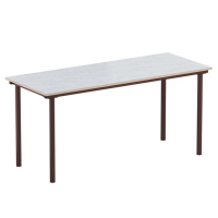 Стол обеденный 6-местный под скамейки на круглой трубе - fgospostavki.ru - Апрелевка