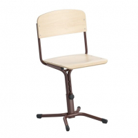 Стул ученический регулируемый на круглой трубе - fgospostavki.ru - Апрелевка