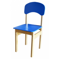 Стул детский (спинка и сиденье цветные) рост. гр. 0 - fgospostavki.ru - Апрелевка