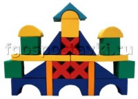 Мягкий модуль-конструктор "Терем" (23 элемента) - fgospostavki.ru - Апрелевка