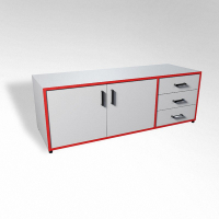 Тумба-пенал горизонтальная ТР ЛДСП  - fgospostavki.ru - Апрелевка