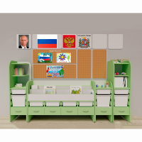 Уголок патриотического воспитания для дошкольников "Россия" Максимальный - fgospostavki.ru - Апрелевка