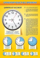 Стенд "Ориентируемся во времени" Вариант 2 - fgospostavki.ru - Апрелевка