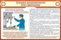 Стенд "Техника безопасности при сверлении" - fgospostavki.ru - Апрелевка