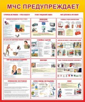 Стенд "МЧС предупреждает" - fgospostavki.ru - Апрелевка