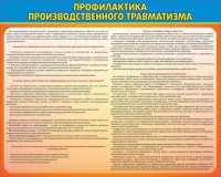 Стенд "Профилактика производственного травматизма" - fgospostavki.ru - Апрелевка