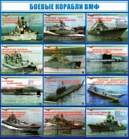 Стенд "Боевые корабли ВМФ" - fgospostavki.ru - Апрелевка