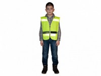 Световозвращающий жилет на молнии для пешеходов - fgospostavki.ru - Апрелевка