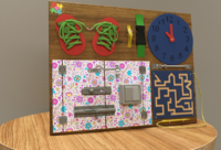 Бизиборд «Для девочек» - fgospostavki.ru - Апрелевка