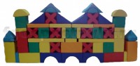 Мягкий модуль-конструктор "Замок" (52 элемента) - fgospostavki.ru - Апрелевка