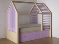 Детская кровать «Инга» - fgospostavki.ru - Апрелевка