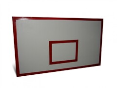 Щит баскетбольный игровой (влагостойкая фанера, металлическая рама), 1800х1050 миллиметров - fgospostavki.ru - Апрелевка