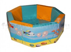 Сухой бассейн восьмигранный с шелкографией - fgospostavki.ru - Апрелевка