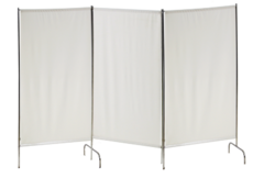 Ширма медицинская из нержавеющей стали без колес 3 секции - fgospostavki.ru - Апрелевка