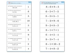 Комплект карточек (10) "Обучающий калейдоскоп. Больше, меньше, равно" - fgospostavki.ru - Апрелевка