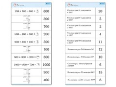 Комплект карточек (10) "Обучающий калейдоскоп. Трехзначные числа" - fgospostavki.ru - Апрелевка