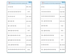 Комплект карточек (10) "Обучающий калейдоскоп. Умножение на 7, 8 и 9" - fgospostavki.ru - Апрелевка