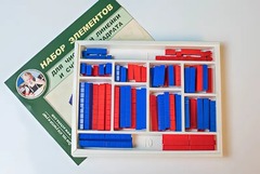 Набор элементов для числовой линейки и счетного квадрата - fgospostavki.ru - Апрелевка
