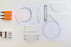 Набор для демонстраций по физике "Геометрическая оптика" - fgospostavki.ru - Апрелевка