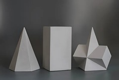 Набор гипсовых геометрических тел (15 штук) - fgospostavki.ru - Апрелевка