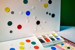 Набор трафаретов моделей атомов - fgospostavki.ru - Апрелевка