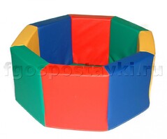 Сухой бассейн восьмигранный без аппликаций - fgospostavki.ru - Апрелевка