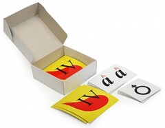 Модель-аппликация "Генетика групп крови" (демонстрационный набор из 24 карт) - fgospostavki.ru - Апрелевка