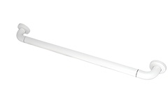 Поручень прямой с антибактериальным покрытием (белый) - fgospostavki.ru - Апрелевка